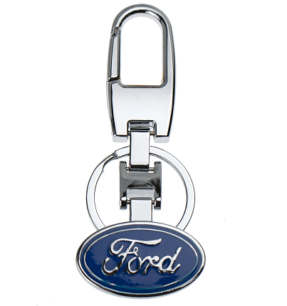 Авто карабин с кольцом для ключей FORD v1