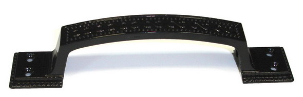 Ручка-скоба РС100-1 черная (30)