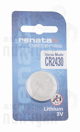 Батарейка часовая RENATA CR2430 BL1 (1/10/300)