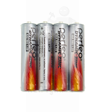 Батарейка Perfeo R03 4SH 1.5V (4/60/)