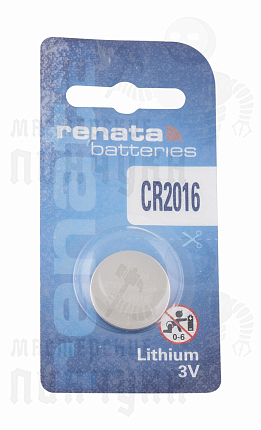 Батарейка часовая RENATA CR2016 BL1 (1/10/300/2400)
