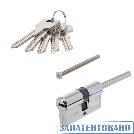 Цилиндровый механизм Apecs SM-60(30S/30)-S/65-NI