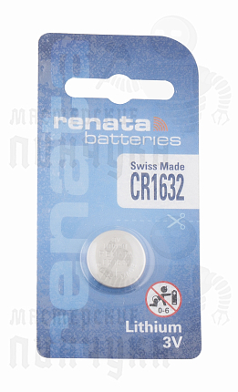 Батарейка часовая RENATA CR1632 BL1 (1/10/300/2400)