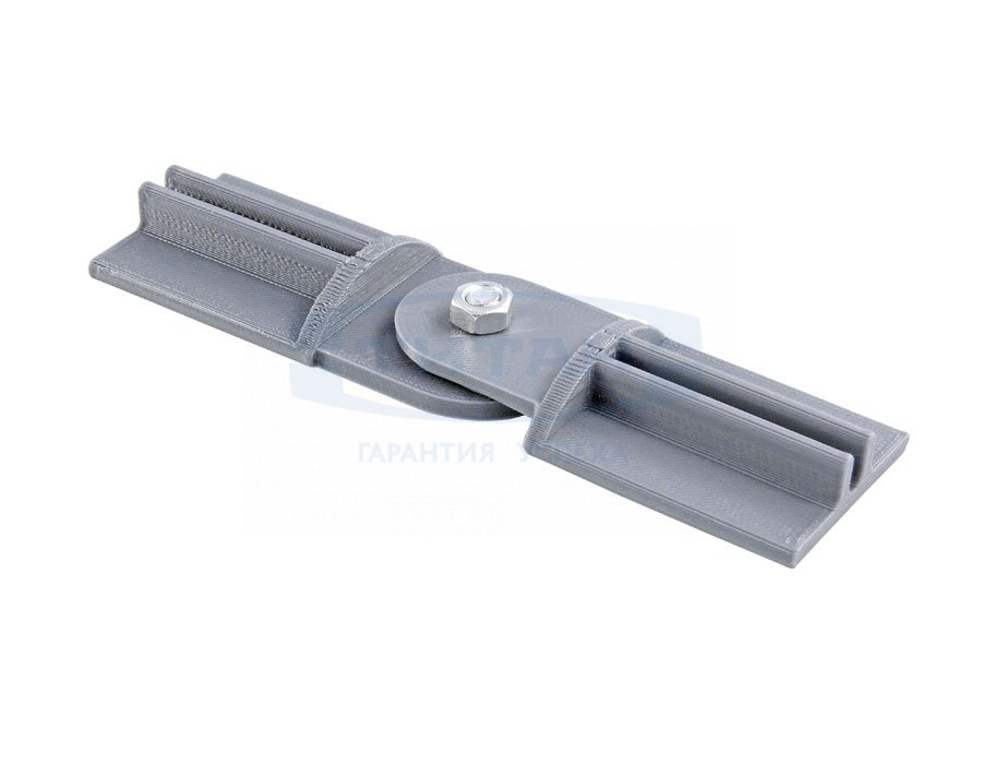 T-104А-8 Переход горизонтальный для поручня (D42,4mm), пластик