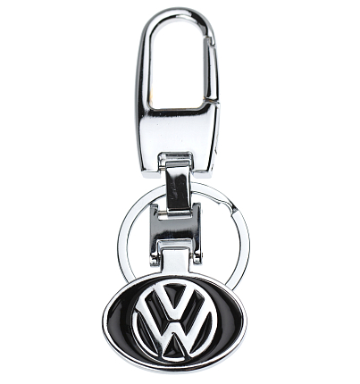 Авто карабин с кольцом для ключей VOLKSWAGEN v1