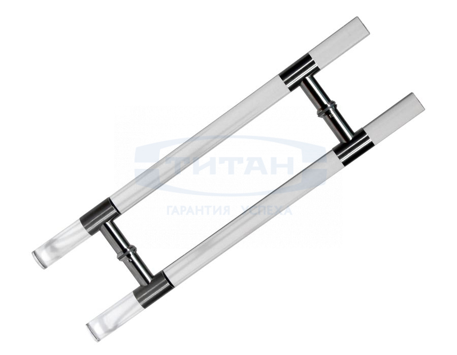 T-010 25х275х450 Прозрачная+SSS Ручка комплект