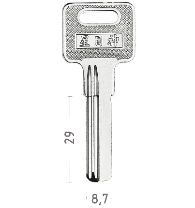 САЗАР-2D 2 ПАЗА (8,8*29,4MM) (САЗАР 2) КНР