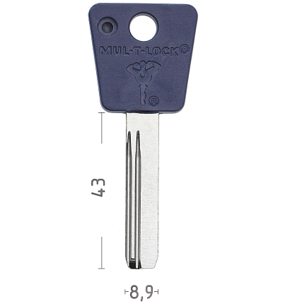 Mul-T-Lock 076 синий КНР