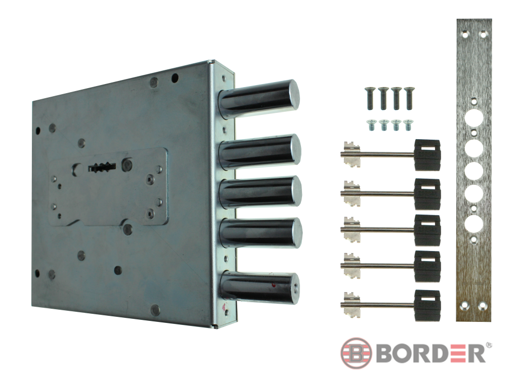 ЗАМОК BORDER K 8-8 5ПШ (ключи 85)
