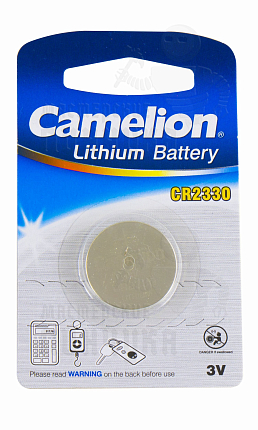 Батарейка Camelion CR2330 BL-1 (10 / 1800)