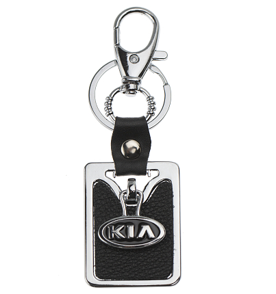 Авто карабин с кольцом для ключей KIA v2