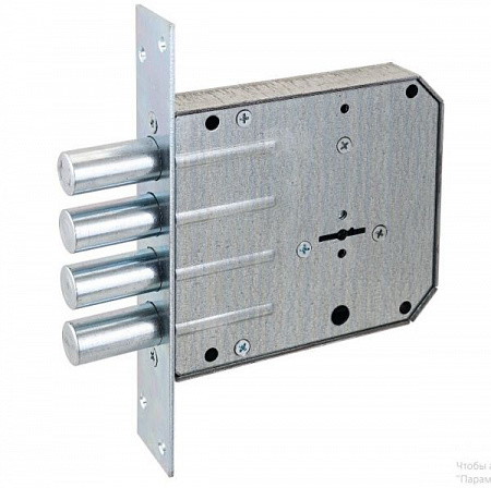 Симеко ЗВ1*3 4 ригеля, 3 кл. Замок врезной тяж.(10)