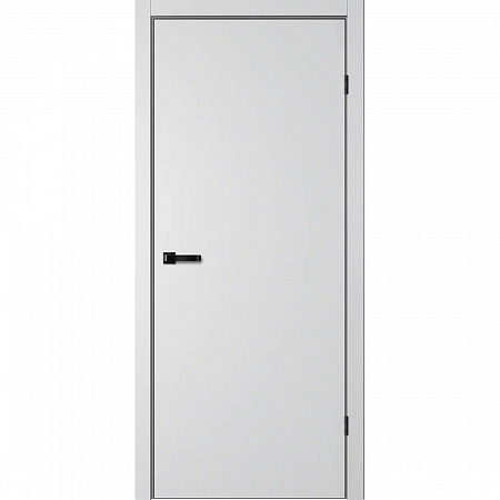 Межкомнатная дверь Fusion FN31, кромка ABS черная с 4х сторон, магнитный замок, FlyDoors