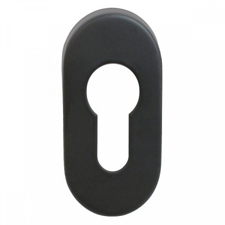 Накладка для ц/м СТАНДАРТ 0900 SS BLACK ЧЕРНАЯ INOX нержавеющая сталь (100,5)