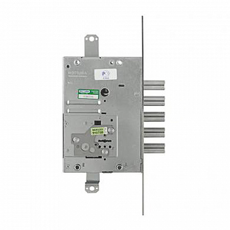 Замок Mottura (Моттура) врезной сувальдный 52.J505M-S MyKey (левый), ключ 60 мм
