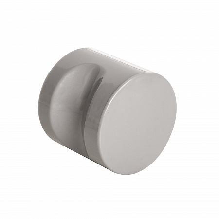 Ручка-кнопка Ajax (Аякс) CABIN PVC GREY серый