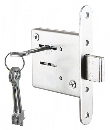 Замок Zenit (Зенит) врезной сувальдный ЗВ8-4.1, 5 ключей